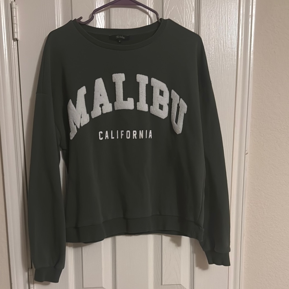 Green Malibu California Sweatshirt